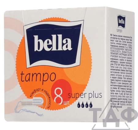 Тампоны Bella Premium Comfort Super Plus 8 шт