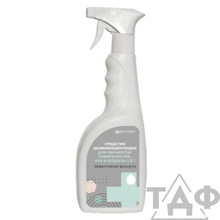 Эффи Ср-во для обработки поверхностей, рук и воздуха 3 в1, 1л/15