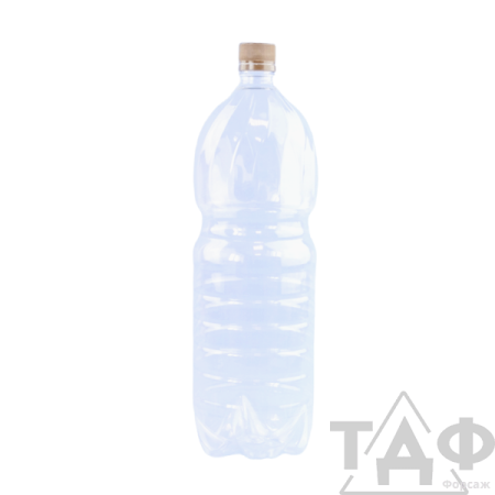 Бутылка П\ЭТ ёмк. 1,5 л  с пробкой/70