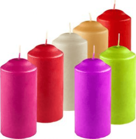 Свеча Столбик МИКС 2 Свеча Столбик МИКС 2