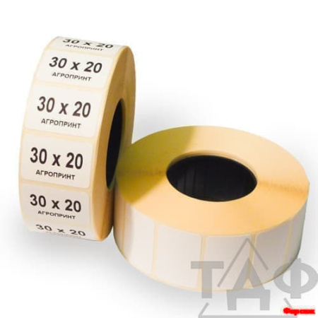 Термоэтикетки 30*20