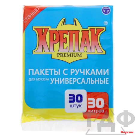 Мешки д/м 30л Крепак  30шт11мкм/50уп в кор.