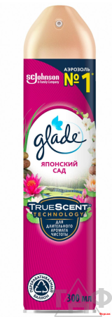 Освеж. воздуха Глейд Японский сад 300 мл/12