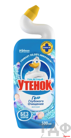 Туалетный Утенок д/сантех. Морской 500 мл/12