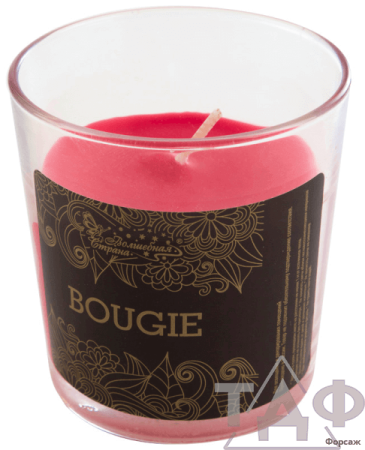 Свеча Charm Aroma в стакане "Сладкая малина"