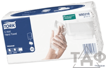 Tork Universal полотенца Singlefold С - сл 2-х сл. /120л