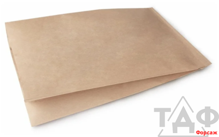 Пакет бумажный 200*350*90 б/п крафт 50/20
