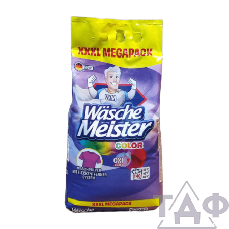 WascheMeister Color - Универсальный стиральный порошок 10,5 кг/1