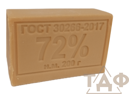 Мыло хозяйственное  72% 200г/60 Краснодар