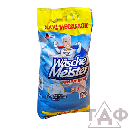 WascheMeister Universal - Универсальный стиральный порошок 10,5 кг/1