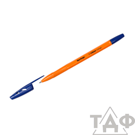 Ручка шариковая Berlingo Tribase Orange, синяя, 0,7мм.,1/50