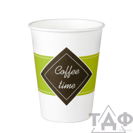 Стакан 250 мл для гор. напитков COFFEE TIME  50шт/20 уп